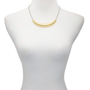 Vince Camuto Two-Tone Statement Necklace NWT